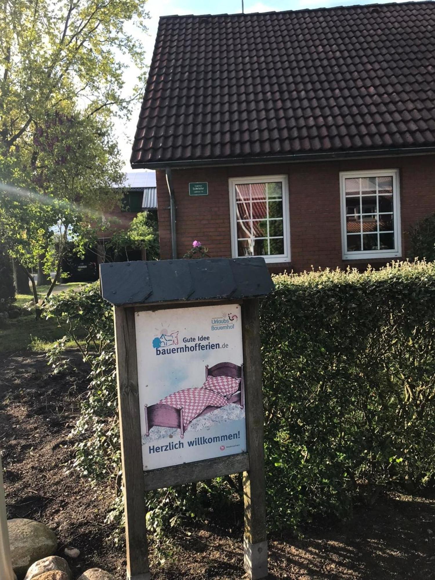 Ferienhaus Auf Dem Hof Wanna Exterior foto