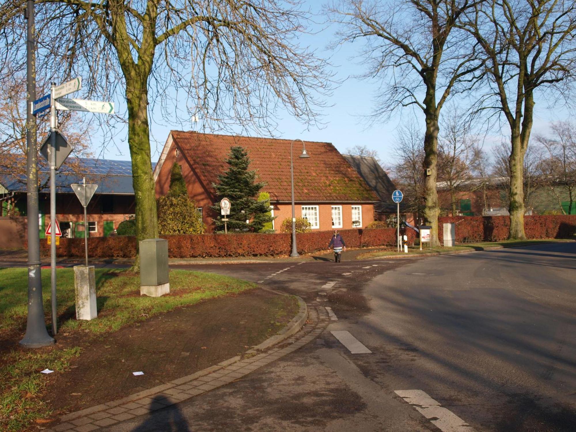 Ferienhaus Auf Dem Hof Wanna Exterior foto
